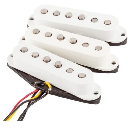 image for Fender Tex-Mex Strat Pickups, White, Set