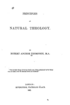 Paperback Principles of Natural Theology Book