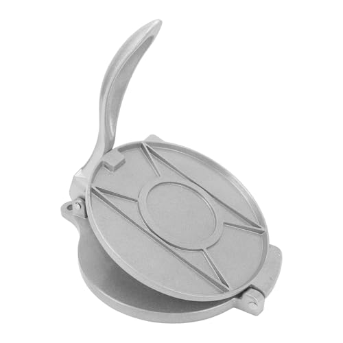 Tortilla Press Corn Tortilla Maker Sturdy Aluminum Alloy Manual Compact Tortilla Press for Household Kitchen, 10 Inch Roti Maker Quesadilla Heavy Duty Quesadilla Maker