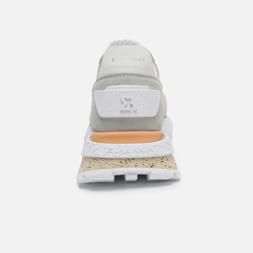 Image of The NSJ600 is a Sneaker with a Very Graphic Design, Made of Leather, Premium Suede and Nylon its Vintage Sporty Finish fit Every Outfit.