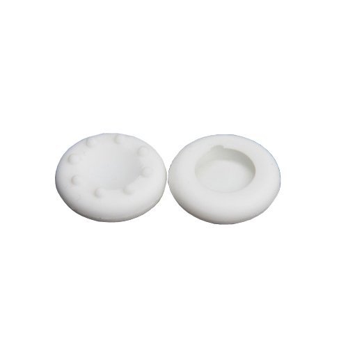OSTENT 6 x Analog Joystick Button Protector for Sony PS2/3 Microsoft Xbox 360 Controller Color White