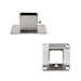 Wealrit 4 PCS Square Post Bases Deck Post Brackets Stainless Steel Flange Anchor Bases Heavy Duty for Fence Deck Railing Support Brackets Fence Holders (1.22