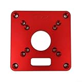 Compatible avec plusieurs modèles : cette plaque d'insertion est conçue pour s'adapter à une variété de modèles, y compris RT0700C et d'autres avec des dimensions spécifiques du trou de vis, améliorant la polyvalence dans les tâches de coupe
