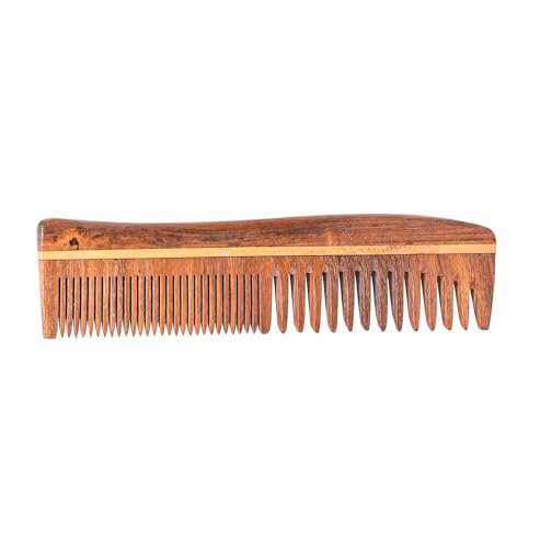 Peine de Madera Natural de Neem TECHSUPREME miniatura 4