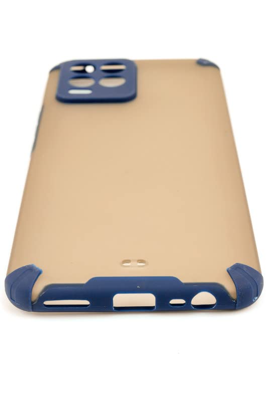 Image of RMOR Anti-Shock, Skin Feel Matte Finish Smoke CASE with 4 Corner Protection for REALME 8 4G