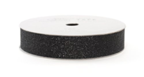 American Crafts Glitter Tape, Black, 5/8-Inch