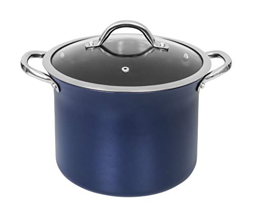 CONCORD Sapphire Nonstick 7 Quart Stock Pot Cookware Set (Induction Compatible) (Stock Pot)