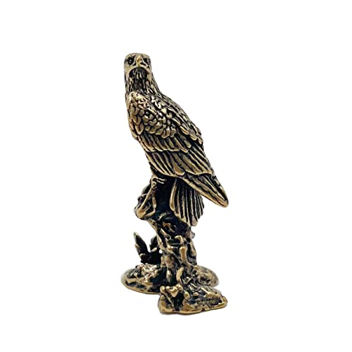 Brass Eagle King Figurine ,Animals Brass Decor Ornaments Home Tea Table Feastival Decorations, Decorative Ornaments For Living Room, Bedroom #TOP1