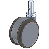 ハンマー キャスター 705K-FA1 100mm 差込み ボス 車輪 医療用 双輪 グレー