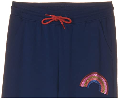 Image of Amazon Brand - Jam & Honey Girls Regular Fit Track Pants | Super Soft 100% Cotton Printed Pants /Jogger for Girls