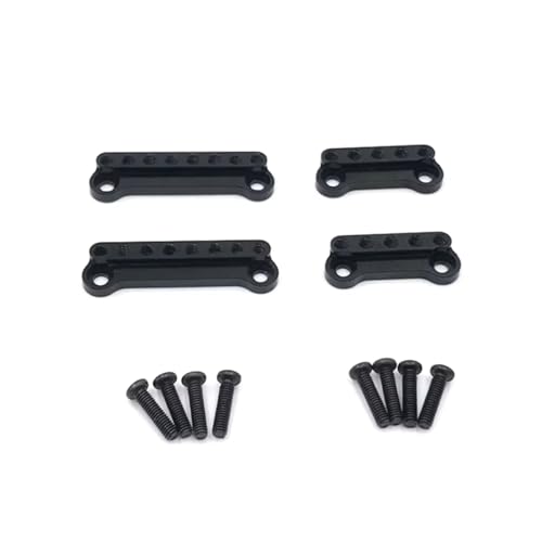 Accessoires support d'amortisseur MN D90 MN99S en métal noir pour crawler radiocommandé
