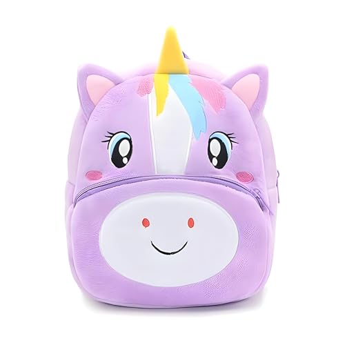 Image of Delicado Cute Small Toddler Kids Preschool Backpack Nursery Preschool Playschool School Picnic Travelling Bag for Baby Boy Girl Age (2 to 5 Years)