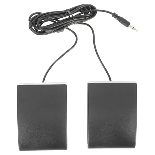 Supvox - Supvox Robustes Schwarzes Sustain Pedal für E Pianos und Elektronische Schlagzeuge Langlebiges Dämpferpedal mit 35mm Anschluss Kompakter Fußschalter für Keyboard Zubehör