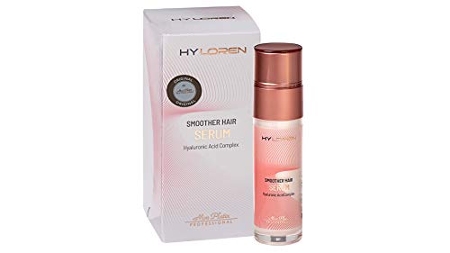 Mon Platin HY Loren Hair Smoothing Serum with Hyaluronic Acid - 50 ml Premium Anti Frizz Hair Serum to Restore Health from Harsh Hair Straightening Treatment - Leaves Hair Soft, Shiny, and Manageable