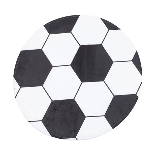 Garneck 23.58 inch Round Play Area Rugs Kids' Rugs - Ball Sports Theme Area Rugs - Bedroom Decor Rug Carpeting