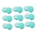 Beaupretty 10 pezzi Contenitori Sfera per Balsamo Labbra Vuoti Dispenser Ricaricabile Compatti e Leggeri per Balsami Naturali e Trucco Fai da Te per Viaggi e Uso Quotidiano immagine
