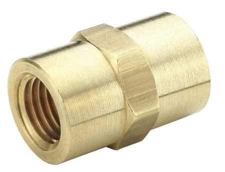 Parker Hannifin 207P-4-pk20 Coupling Pipe Fitting, 1/4