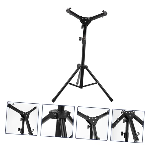 Rack de rangement pour caisse claire support pliant batterie percussions noir - 7