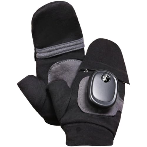 Gants chauffants électriques hiver à diffusion thermique continue