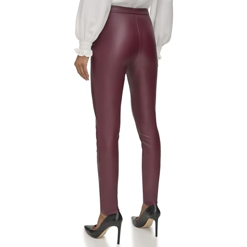 KARL LAGERFELD Women's Faux Leather Studs Pant4