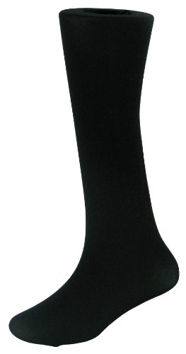 Jacques Moret Big Girls (12-14) Dance Basic Footed Tight, Black, Large