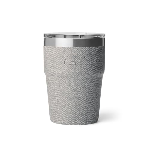 Image of YETI Rambler 16 oz Stackable Tumbler, Vacuum Insulated, Stainless Steel with MagSlider Lid