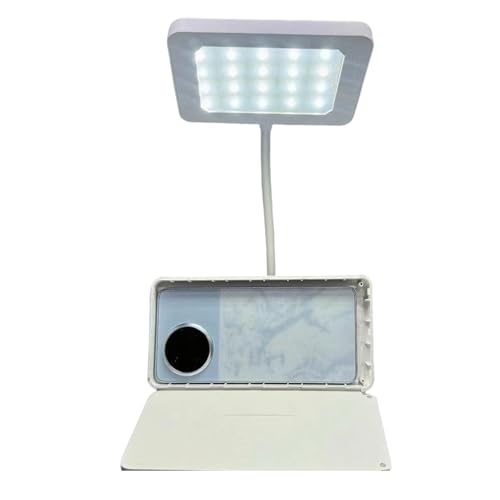 Genérico Organizador De La Lámpara De Escritorio - Caja De Almacenamiento De Escritorio, Luz De Lectura LED | Hotel De Dormitorio De Accesorio De Iluminación Moderno, Sala De Estudio