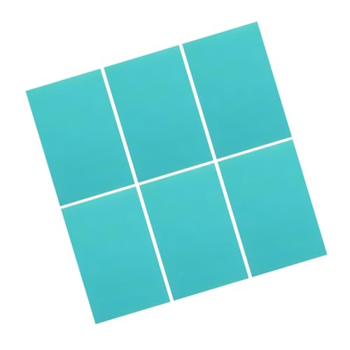 OSALADI Children's Art Carving Sets 6pcs PVC Printmaking Carving Sheets for Kids