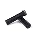 PNW Components Loam MTB Bike Grips - Lock-On Mountain Bike Handlebar Grips - 25A Tacky Rubber - Ergonomic Trail & Enduro Grip - 30mm (Regular) - Blackout