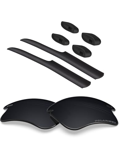 Image of BLAZERBUCK Polarized Replacement Lenses & Sock Kit for Oakley Fast Jacket XL OO9156 Sunglass