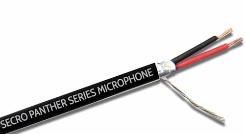 Image of SeCro 3.5mm Male to XLR Female Cable - Professional Low Noise Microphone Cable (5 Meters) Black