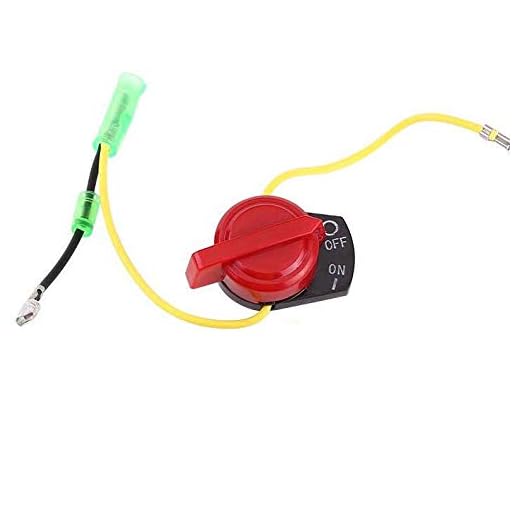 BMotorParts On Off Switch for 5.5hp Wacker WP1550 Vibratory Plate Compactor