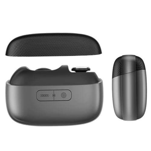 Coupe-ongles électrique USB gris anti-coupure avec lumière LED de précision