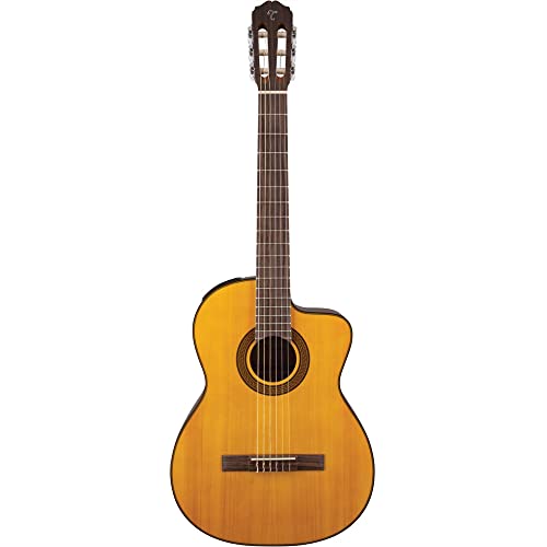 Takamine GC3CENAT – Guitare électro classique – Naturelle - Les Beatles, Paul McCartney, John Lennon, RIngo Starr, George Harrison Takamine GC3CENAT - Guitare électro classique - Naturelle
