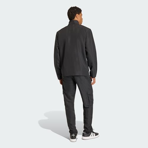 adidas Men's SPORTSWEAR WOVEN CARGO TRACKSUIT, black/black, XS – Ansicht 5