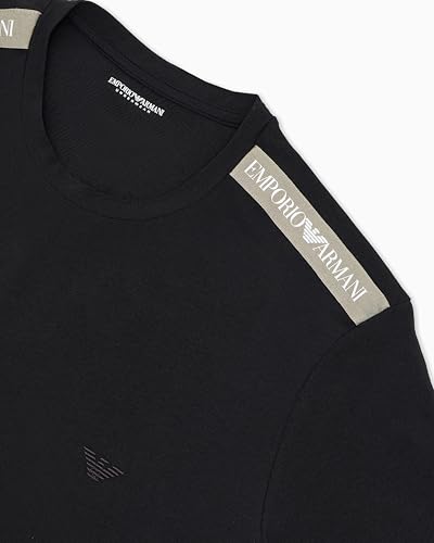 Emporio Armani Men's S/Sleeve T-Shirt, Black, S, Black, Small4
