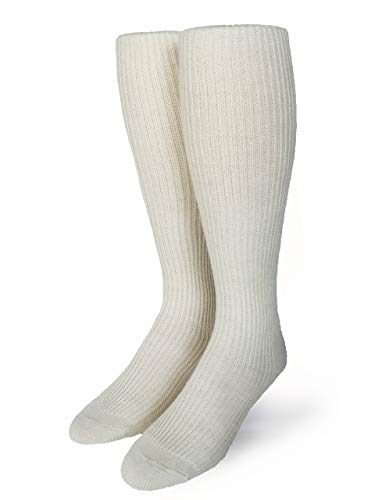 WARRIOR ALPACA SOCKS - Old Fashioned Baby Alpaca Wool Tube Socks for Men or Women