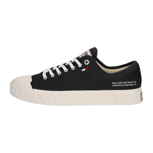 Image of Palladium Unisex Palla Ace Organic Canvas Lace Up Sneaker