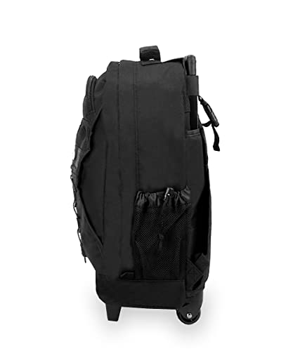 Everest Wheeled Backpack, Black, One Size #TOP2