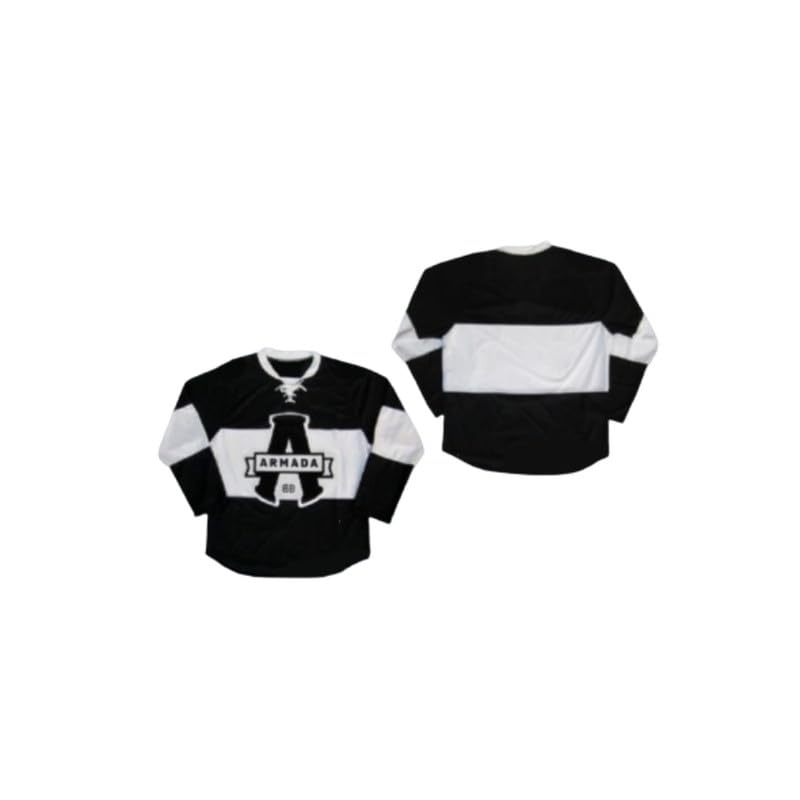 Blainville Boisbriand Armada Black Hockey Jersey Sewn Any Name Number