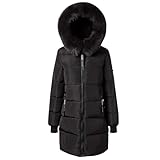 Parka Femme Hiver Doudoune Veste à Capuche Manches Longues Manteaux MatelasséE éPaisse Blouson Avec Poches D'Hiver Chaud Cardigan D'ExtéRieur Ski Trench Coats LéGers Grande Taille VêTements