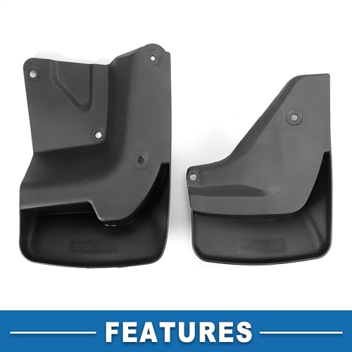 Image of Mud Flap Splash Guard with Mount Accessories Front & Rear Side Mud Guard for Toyota HIACE 2012-2018 (Set of 4)