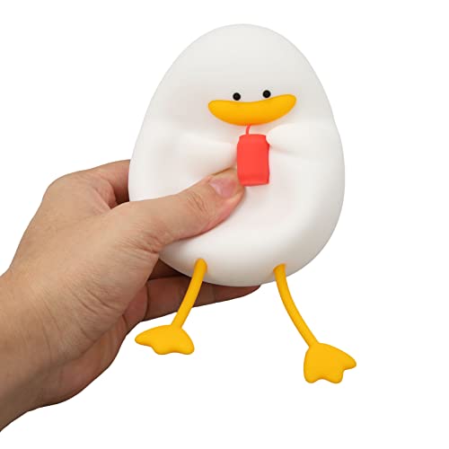 Lámpara de noche de silicona con forma de pato Haofy miniatura 5