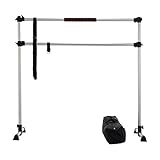 FLEXIBILITÄT & ANMUT - Für Sie selbst oder Ihren Lieblingstänzer bietet das Doppelbarre-Set eine leistungsstarke stabile Basis, um die Flexibilität und den Muskeltonus zu verbessern. Barre Fitness kann Elemente von Yoga, Pilates und Krafttraining sowie traditionelles Ballett und Tanz umfassen.