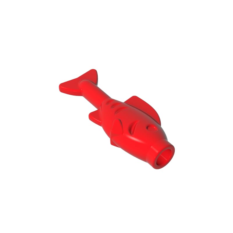 Gobricks Animals Small Fish 50PCS Compatible with Lego 64648 GDS-2120 Classic Bulk Toy MOC Color:Red โ image 1