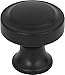 Atlas Homewares A300-BL Bradbury Collection Knob, Matte Black