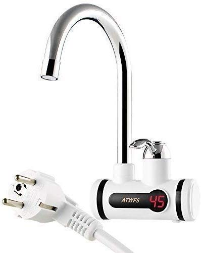 ARUZEN Instant Electric Water Heater Faucet Tap & Tank less Electric Fast Water Heating Tap