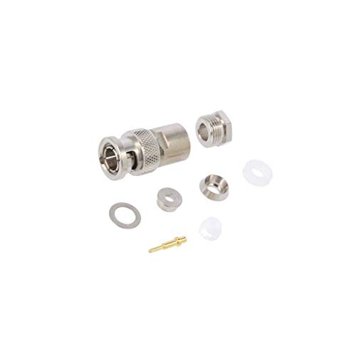 Connecteur BNC mâle 50Ω TELEGÄRTNER J01000B0608 adaptateur de câble coaxial droit