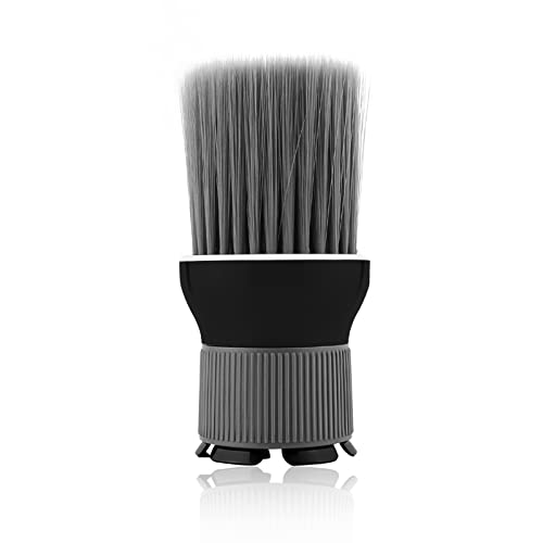 Cepillo para polvo de cuello Cepillo de peluquería profesional Salon Cepillo de depilación suave para corte de barba Adecuado para secadores de pelo Uso profesional y doméstico Cover