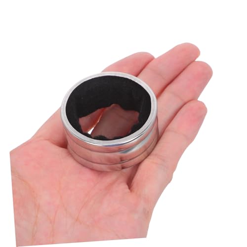 Collares de acero inoxidable para botellas de vino con anillos antigoteo, pack de 30 5